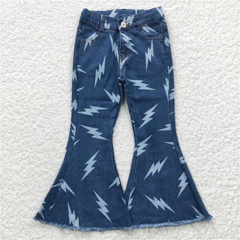 L-3.7 P0128 Denim Pants Lightning Blue