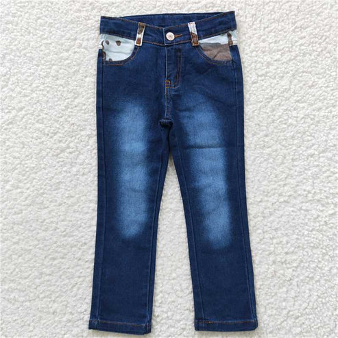 L-3.7 P0075 Bleached Denim trousers blue