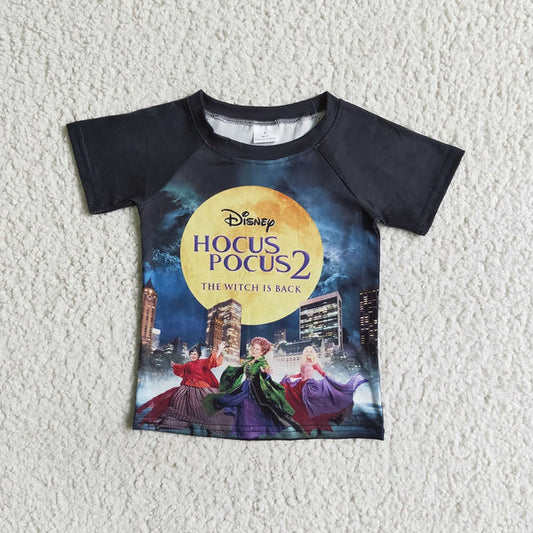 BT0026 Halloween Boys Witch Shirts