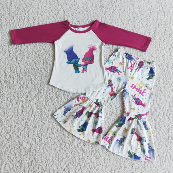 6 A9-28 Girl Cartoon Bell Outfit