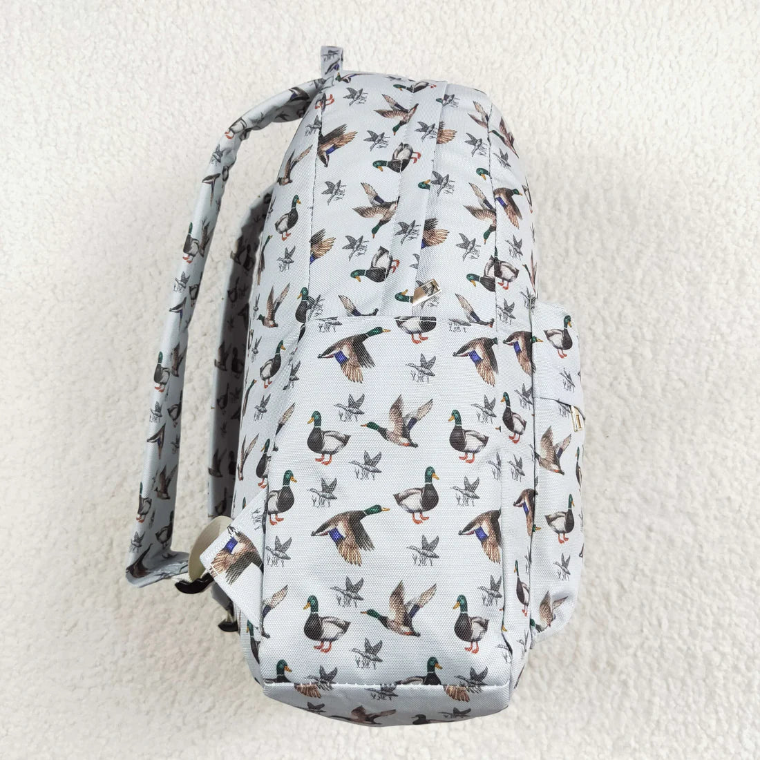 BA0197 Duck gray brown backpack