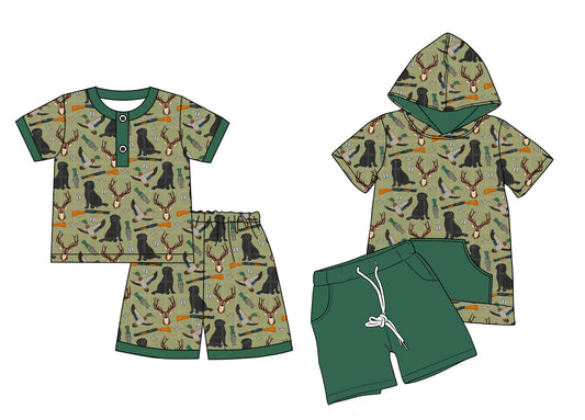 26.1.9 Custom MOQ:3 or 5 pcs each design milk silk Sibling baby boy clothes duck puppy short sleeve shorts sets and romper