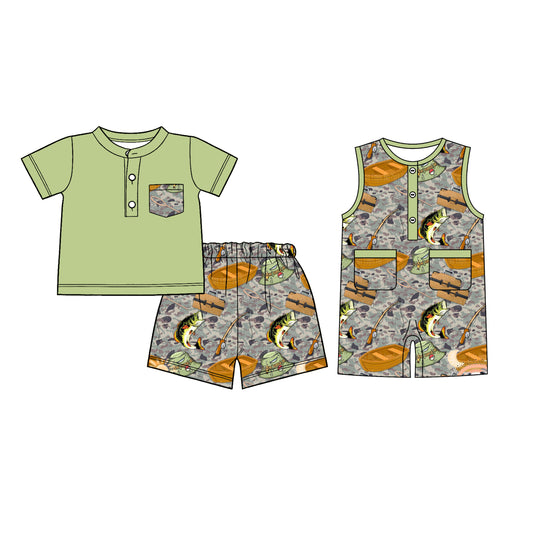 26.1.7 Custom MOQ:3 or 5 pcs each design milk silk Sibling baby boy clothes short sleeve shorts sets and romper