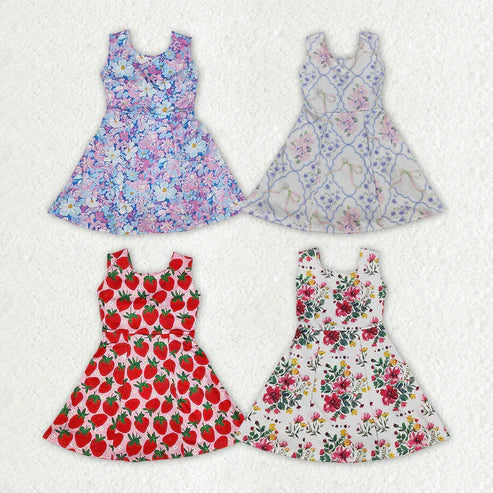 3.15 Sibling Baby Girls Sleeveless Athletic Yoga Skort Dresses