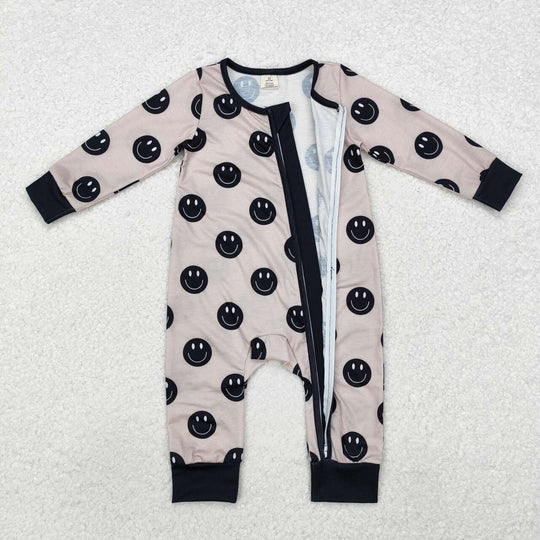 3.13 LR1434 RTS baby boy clothes smile boy winter romper-bamboo