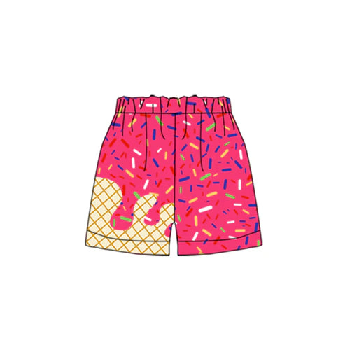 7.30 SS0636 Baby Boys Watermelon Drip Team Shorts Bottom Preorder