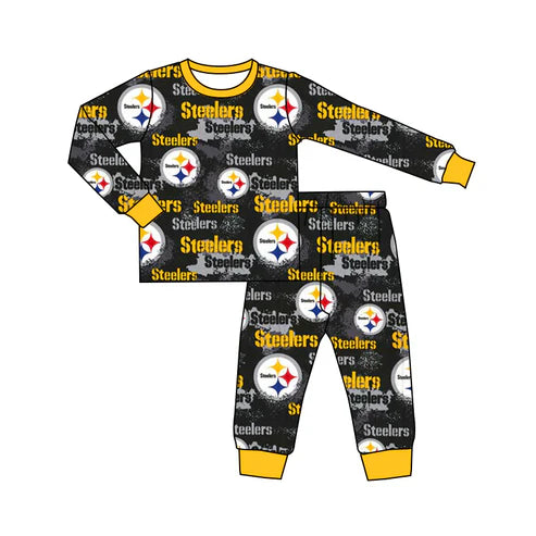 4.28  Preorder moq 3 Baby Kids Team St Pants Pajamas Clothes Sets
