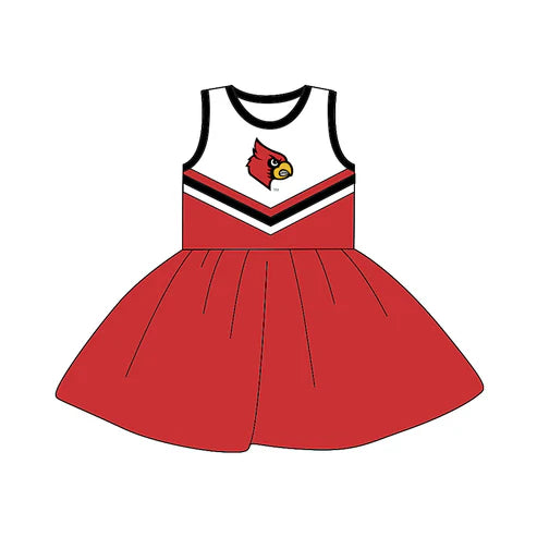 5.2 Baby Girls Team Sleeveless 6 A-Line Dresses Preorder(moq 3)