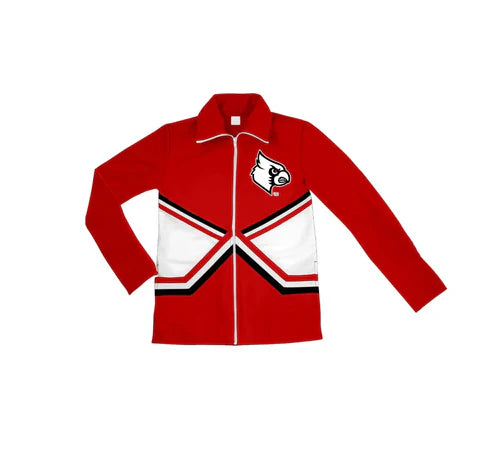8.9 Custom Moq 5 Baby Boys Red Eagles Team Zipper Jackets Top