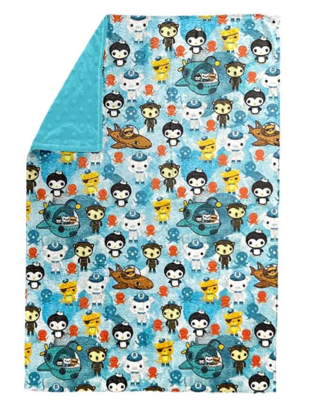 5.7 Custom Children blue blanket