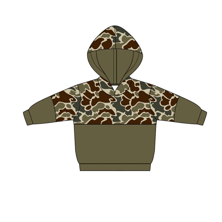 11.7 MOQ：5pcs BT1520 pre-order toddler boy clothes camo boy winter top shirt