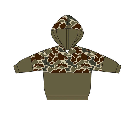11.7 MOQ：5pcs BT1520 pre-order toddler boy clothes camo boy winter top shirt