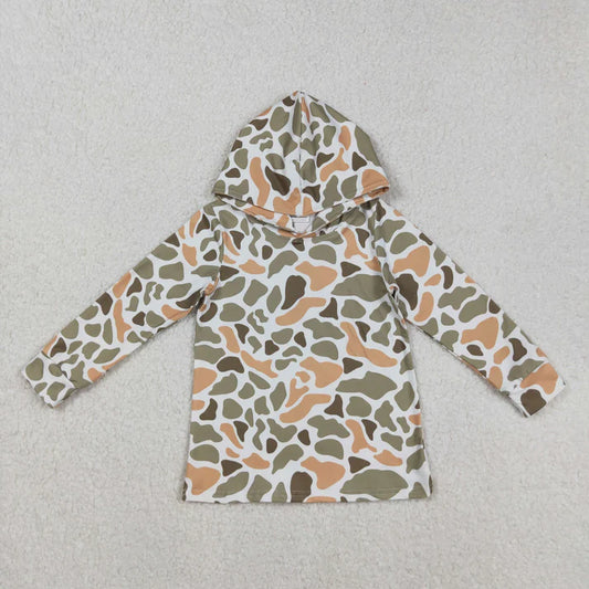 9.3 Baby Boys Western Green Khaki Camo Hoodies Top C8.29