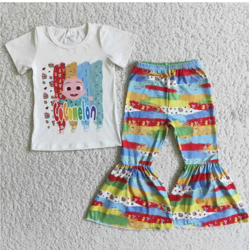 4.23 rts no moq D6-1 white top with long pants