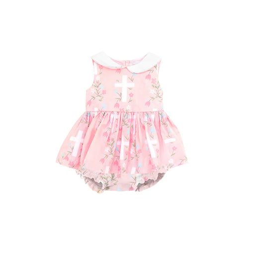 11.22 MOQ:5pcs SR3594 pre-order baby girl clothes easter girl summer bubble