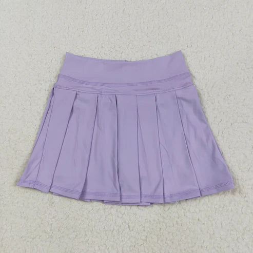 6.9 GLK0085 Baby Girls Lavender Yoga Active Wear Skirt