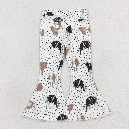 L-3.7 P0452 Cow polka dot jeans