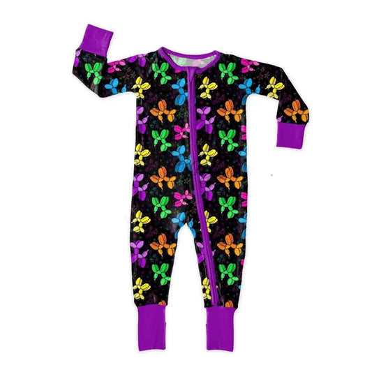 11.28 MOQ:5pcs LR2935 pre-order baby girl clothes dog toddler girl winter romper