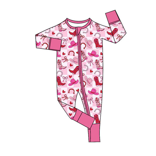 11.28 MOQ:5pcs LR2936 pre-order baby girl clothes boost toddler girl winter romper