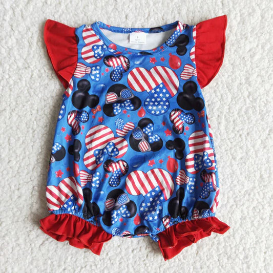 3.11 A12-3 girl july 4th star flag cartoon bubble -promotion 2024.4.22 $5.5