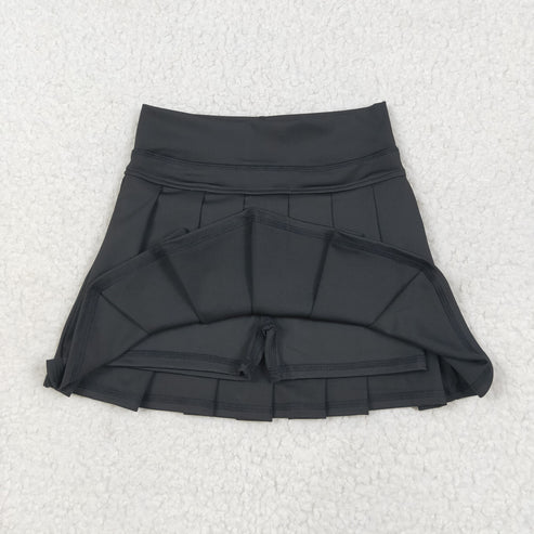 6.9 GLK0087 Baby Girls Black Yoga Active Wear Skirt