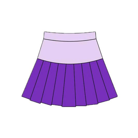11.25 MOQ:5pcs GLK0213 pre-order baby girls clothes mardi gras girl yoga shots skirt