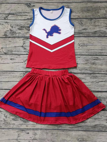 12.17 Custom order MOQ:3pcs each design baby girl clothes state girl skirt set 2