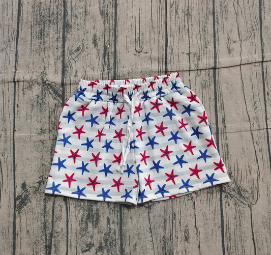 11.11 S0588 pre-order toddler boy cloths sea animal star boy summer swim shorts real pic