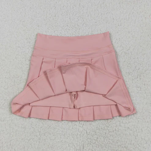 6.9 GLK0078 Baby Girls Pink Yoga Active Wear Skirt