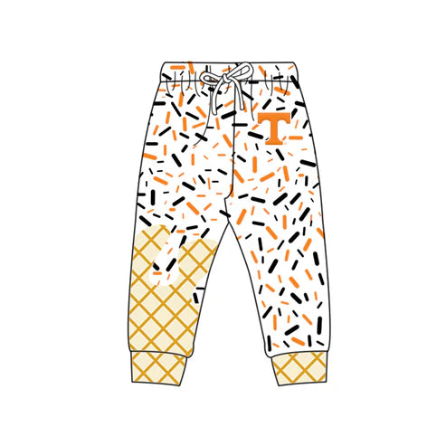 8.30 Custom Moq 5 Baby Boys White TN Drip Team Legging Pants