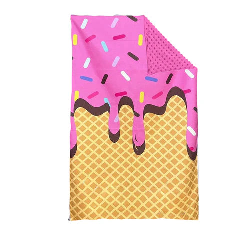 4.15  BL0201 Baby Kids Pink Team Blankets Preorder