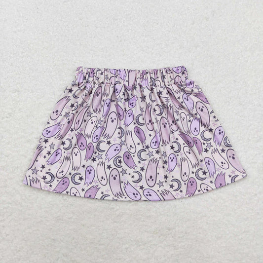 L-3.3 GLK0028 Halloween Ghost Star Moon skirt