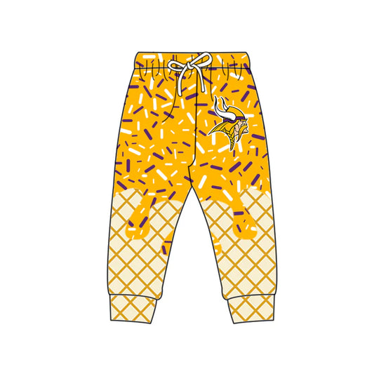 7.8 Custom Moq 3 Baby Boys YIKINGS Team Jogger Pants Bottoms