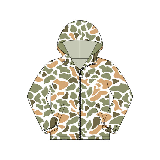 11.10 MOQ：5pcs GT1430 pre-order adult clothes camo adult women winter top