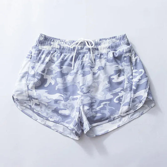 3.27 SS0476 Baby Girls Gray Camo Yoga Shorts Bottoms Preorder