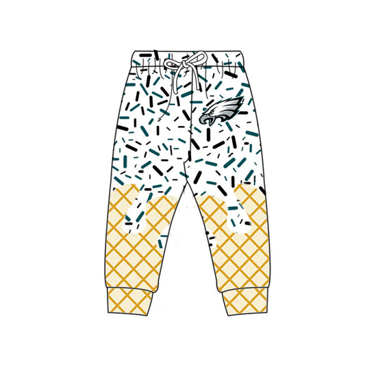 7.8 Custom Moq 3 Baby Boys EAGLES Team Jogger Pants Bottoms