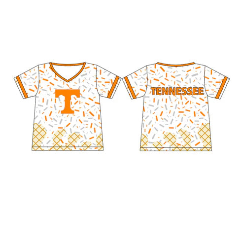 6.9  Custom Moq 3 Baby Boys Tennessee Team drips Tee Shirts Tops