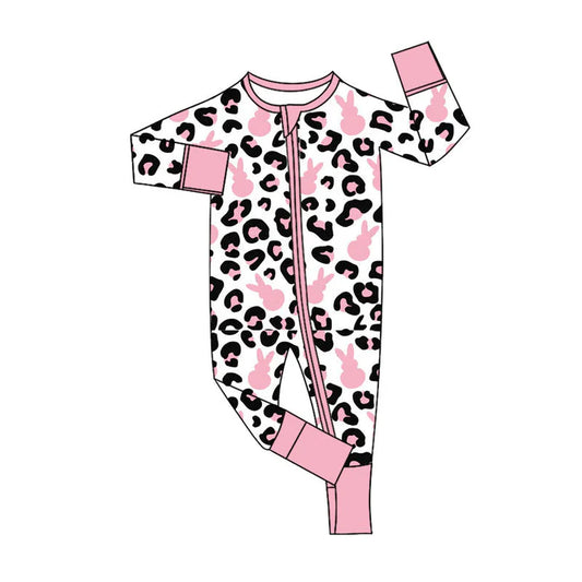 11.14 MOQ:5pcs LR2904 pre-order baby girl clothes bunny toddler girl easter romper