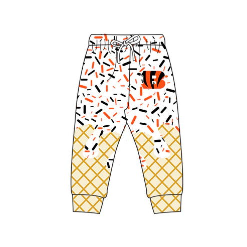 7.5 Custom Moq 3 Baby Boys Bengals Team Jogger Pants Bottoms