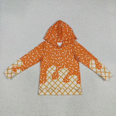 8.4 BT1274 Baby Boys Yellow Long Sleeves Team Hoodies Top