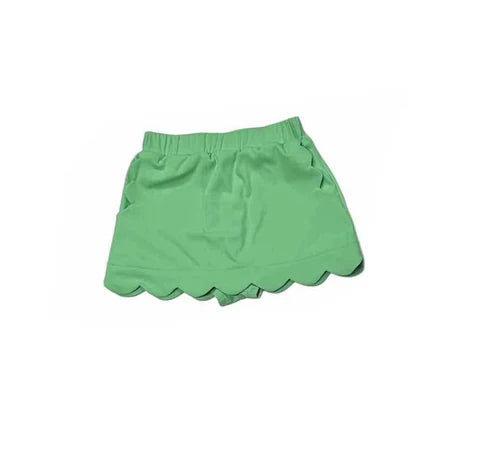4.12 GLK0072 Baby Girls Green Yoga Skorts Bottoms Preorder