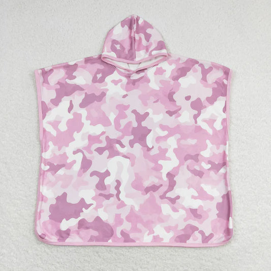 L-3.3 S0437 Pink camouflage bathrobe