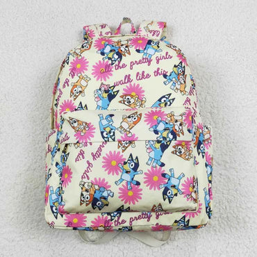 3.11  BA0112 toddler backpack cartoon dog girl gift back to school preschool bag