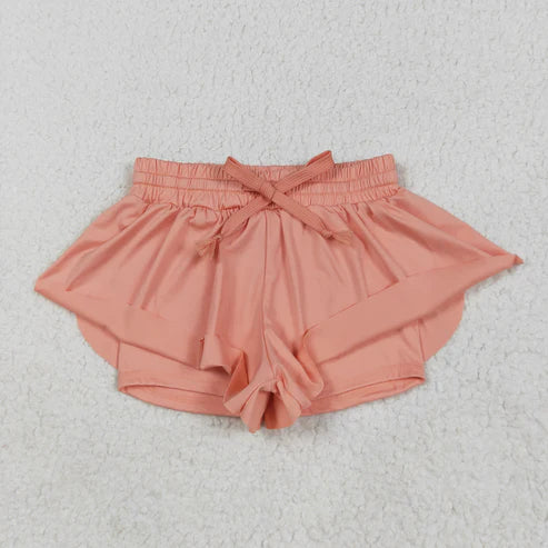 6.2 Sibling Baby Girls Colorful Skort Yoga Shorts Bottoms