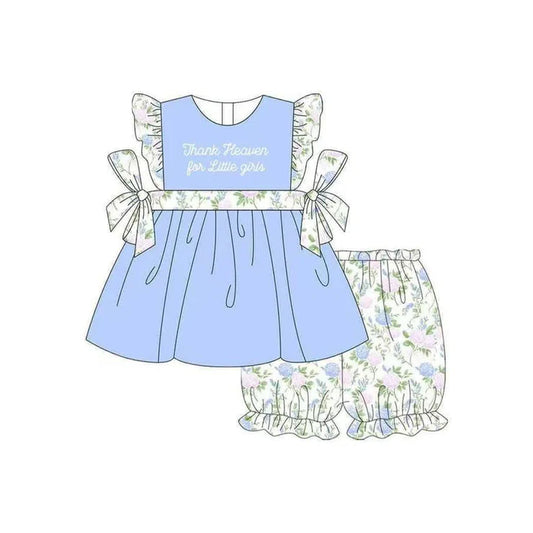 11.10 MOQ：5pcs GSSO2846 pre-order baby girl clothes little girl toddler girl summer outfit