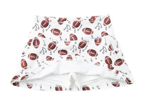 11.3 GLK0179 Baby Girls Footballs Team Yoga Skirt Shorts Bottom Preorder