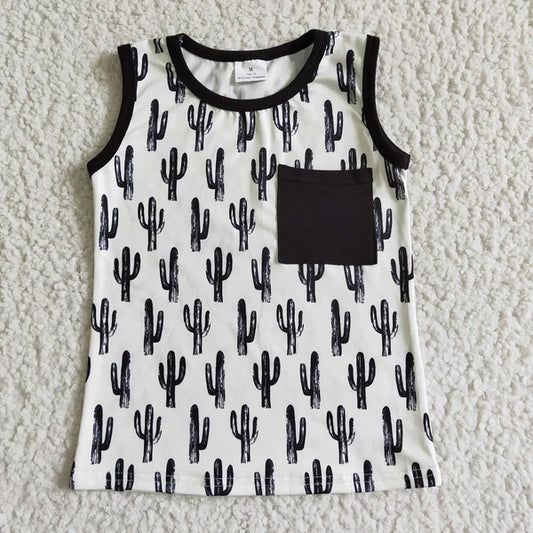 BT0006 Boys Cactus Sleeveless Shirts