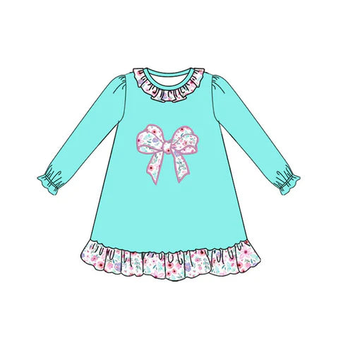 7.30 LR2431 Baby Girls Long Sleeves Colorful Leopard Ruffle Zipper Rompers Preorder