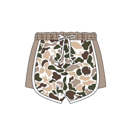 11.8 MOQ:5pcs SS0743 pre-order baby boy clothes camo print boy summer shorts