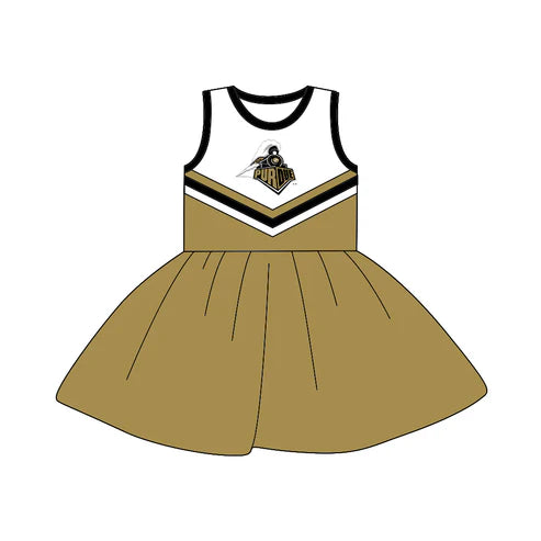 5.2 Baby Girls Team Sleeveless 14 A-Line Dresses Preorder(moq 3)